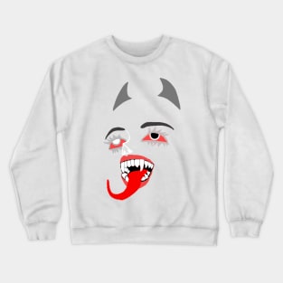 demon girl Crewneck Sweatshirt